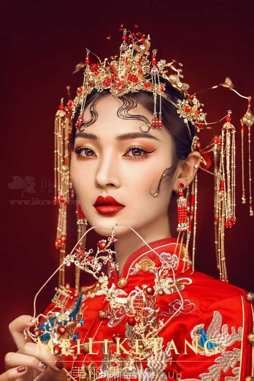 新中式新娘妆容造型
