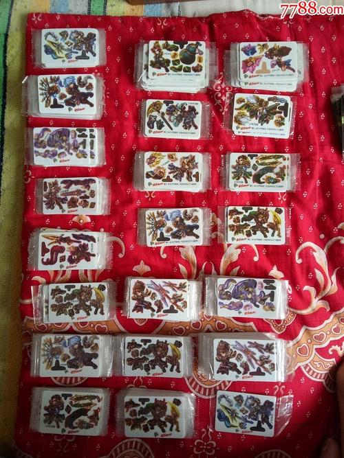 康师傅香爆脆拼图卡散配中