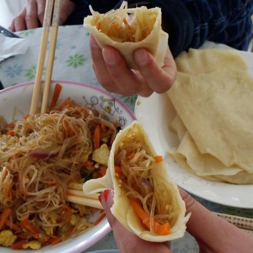 无限风光做的家常春饼