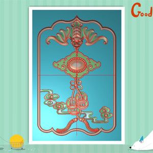 精雕图 灰度图 浮雕图 石雕蝙蝠背板拼合椅子背板祥云如意铜钱