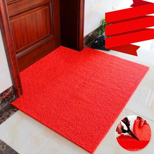 可裁剪家用防滑地垫门垫进门入户门口厅脚垫pvc塑料地垫垫子门垫生活
