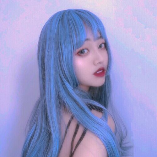 星河滚烫 你是人间理想94神仙发色女生头像分享_相册_头像分享_素材