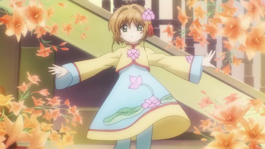 小樱变身"花仙子",浓浓的中国风!