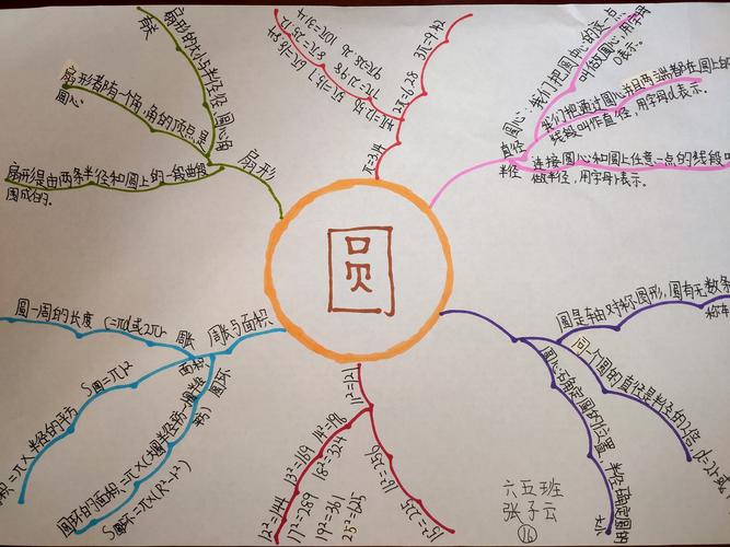 沧州市第二实验小学六年级上册数学第四单元思维导图