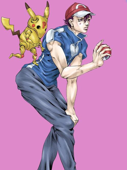 插画师将《动漫角色变jojo画风》,大家替身使者开起来!