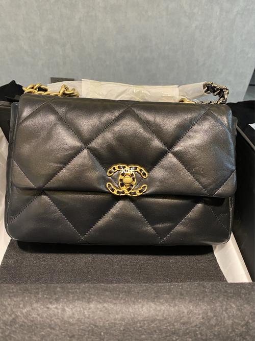 chanel香奈儿19 bag 黑色中号_香奈儿19_香奈儿怎么样
