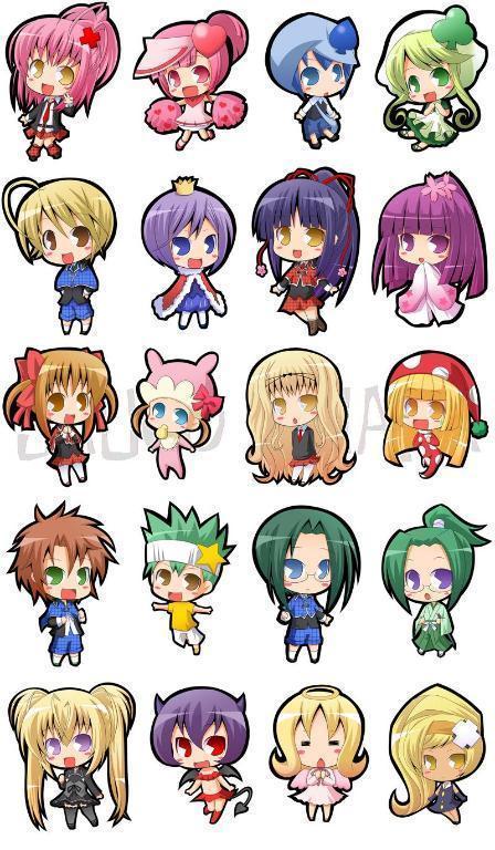 守护甜心 q版的qq头像