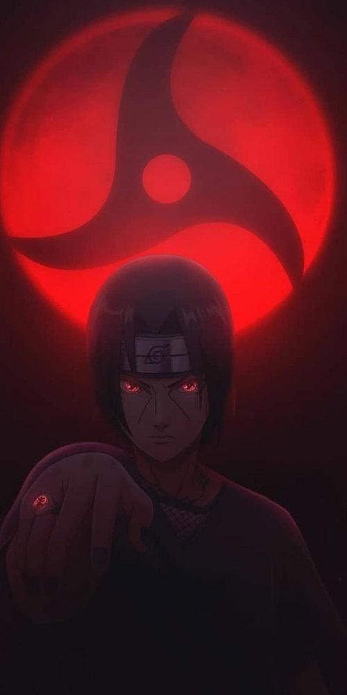 《火影忍者壁纸》宇智波斑写轮眼手机壁纸,你想要谁的