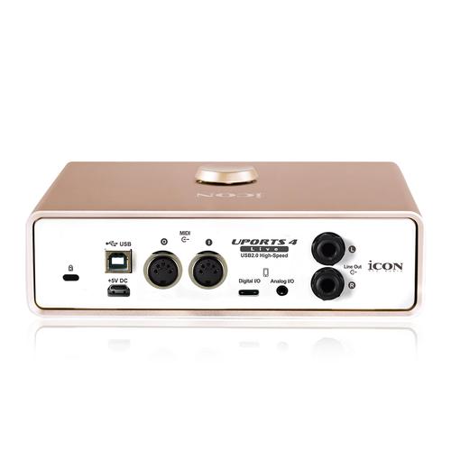 艾肯iconuports4外置usb声卡手机直播电脑录音k歌主播带货设备