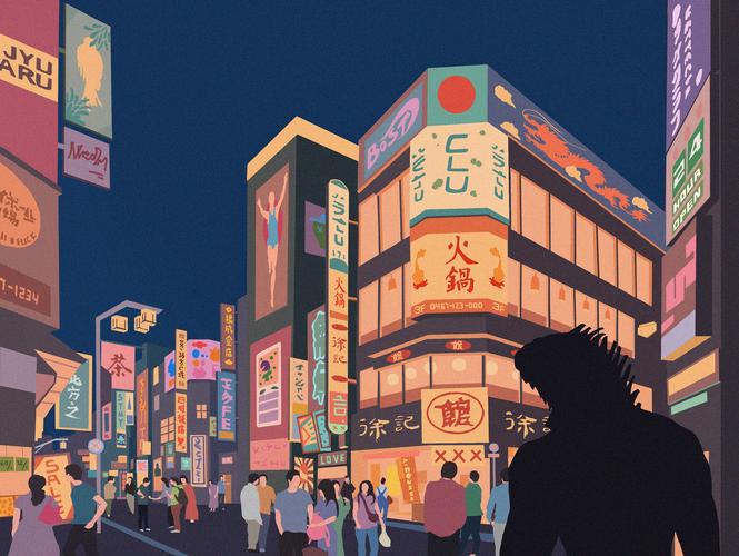 闯入|插画|创作习作|mgoat - 原创作品 - 站酷 (zcool)