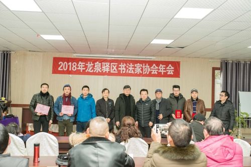 一次活动一次进步龙泉驿区书法家协会举行2018年会盛典