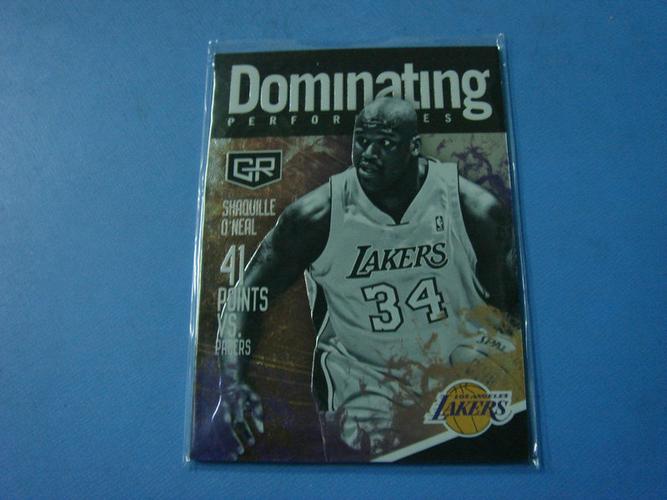 【1118】  苏州卡通球星卡>> shaquille o"neal 奥尼尔 grand 特卡