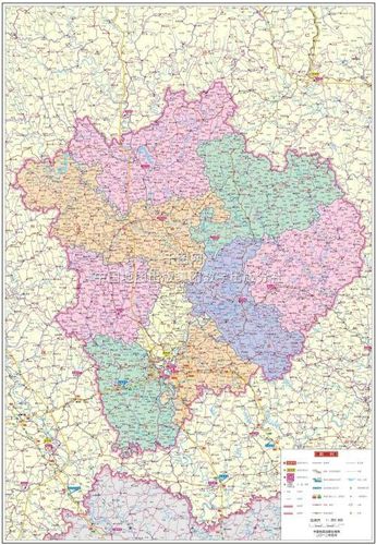 四川南充市地图全图 (第1页)