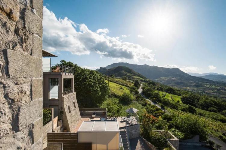 山中别墅希腊annaboutique别墅