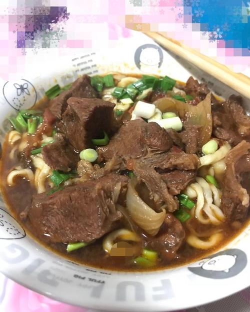 北极的鱼-6做的私房红烧牛肉面