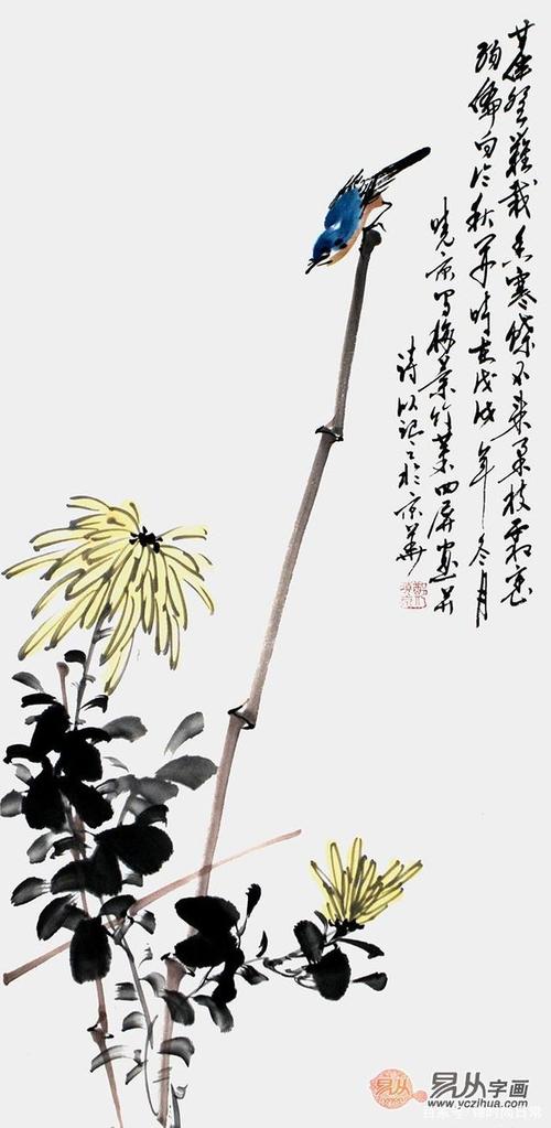 实力派画家郑晓京老师手绘国画艺术——梅兰竹菊