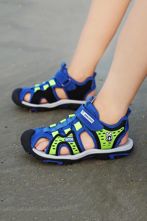 男童凉鞋包头夏季儿童凉鞋男沙滩鞋小学生小男孩鞋子童鞋男新款潮