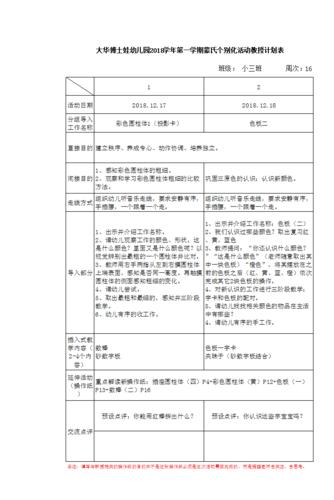 16蒙氏(蒙台梭利教具)教案.xls 2页