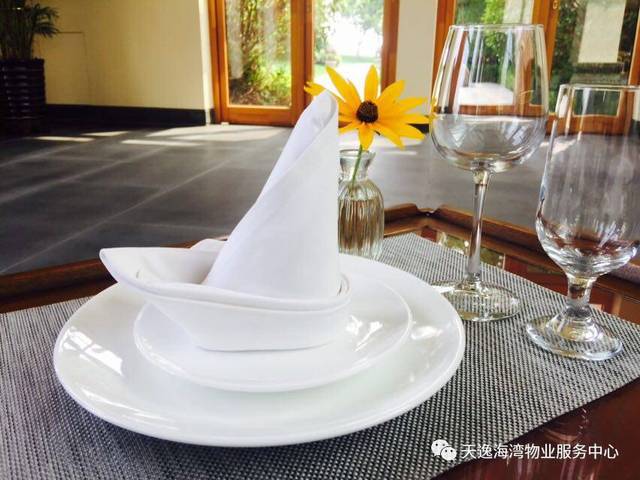 5  简易帆船 这款口布的叠法很简单,适用于大批量客人,也可以在繁忙时