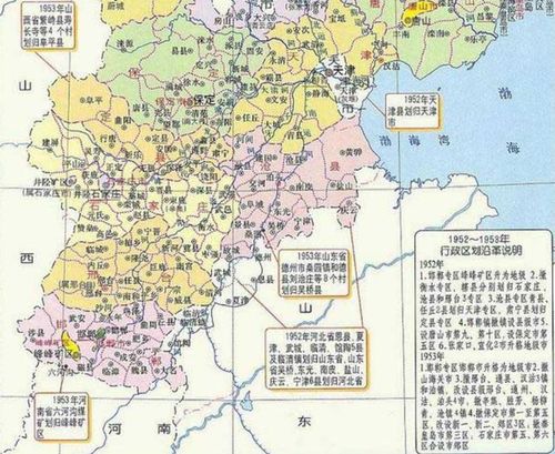 山东与河北区划调整,当年的6个县,为何分给了河北省?