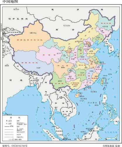 下面是越南63个省级行政区的分色块地图.
