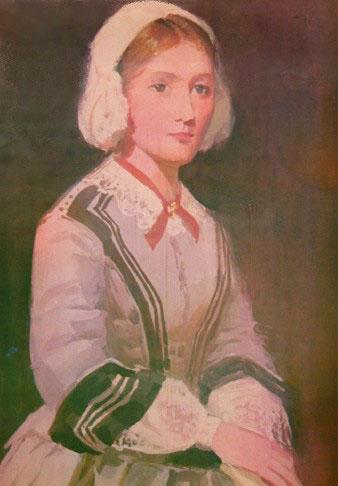 南丁格尔怎么画简笔画