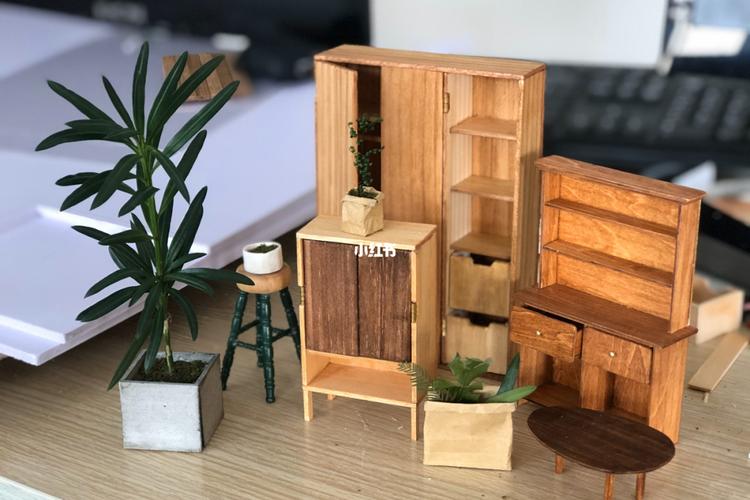手工家具迷你模型