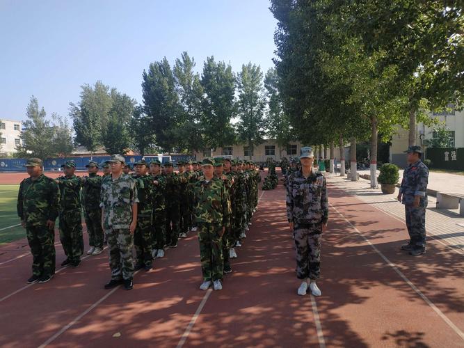 文峰区宝莲寺一中2020年新生军训纪实