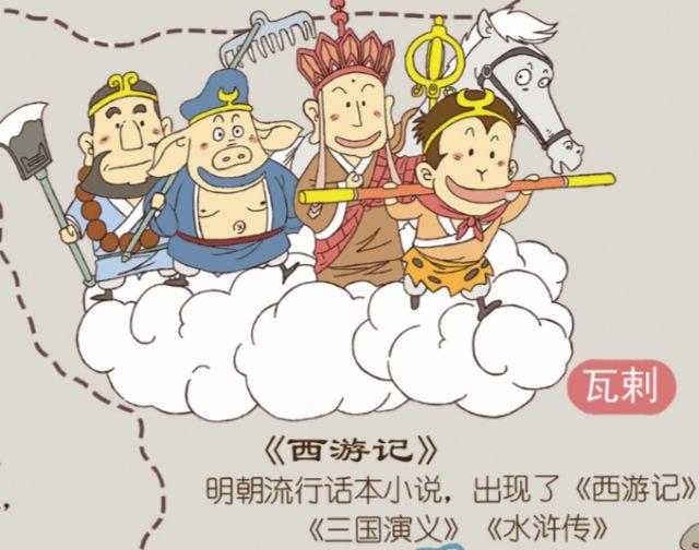 我们都爱看的西游记,明朝就已经很流行了,不过,这样呆萌版的师徒四人