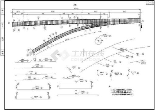 跨径为36.90m净矢跨比为1/7.3的钢筋混凝土板拱桥全套施工图