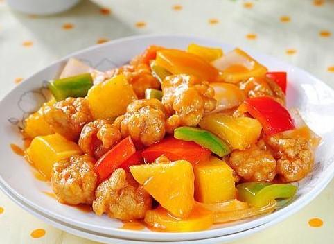 菠萝咕噜肉的做法大全