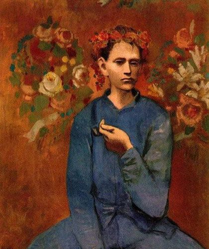 2004年伦敦,苏富比拍卖会上,毕加索《手拿烟斗的男孩》1.