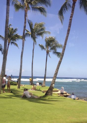 夏威夷poipu海滩.