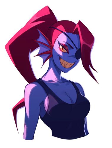 动画 动漫杂谈 【undertale】传说之下精美人物图包 (undyne第2期)