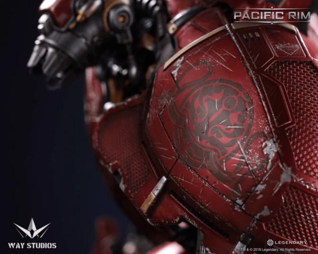 发光机构的暴风赤红的头部再现了标志性的大独眼造型全部灯光点亮之后