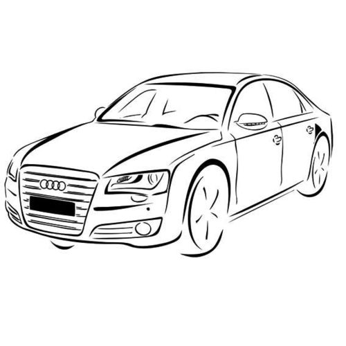 最简单的车怎么画_简单的车图片