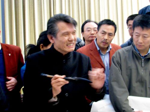 李建春中国国家画院沈鹏工作室学习掠影
