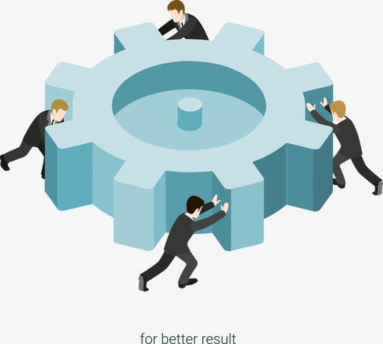 搜图中国提供独家原创矢量推动齿轮的人下载,此素材图片已被下载91次