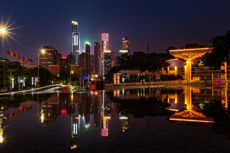 南宁会展中心夜景