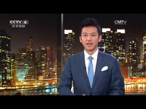 有人知道这个 中文国际 今日亚洲 的主持人叫什么名字