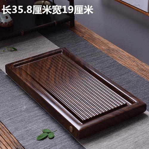 整块干泡简易茶盘石茶台排水茶海简约小号拓进山行茶盘尺寸35819视频