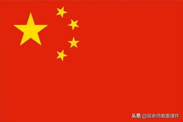 1,知道五星红旗是中国国旗,并通过活动了解我国国旗旗面各部分含义