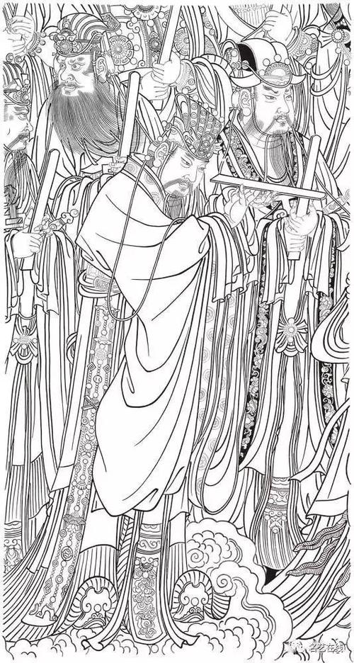 在世界美术领域中独树一帜,举世瞩目的一种画:【中国白描】