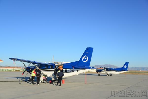 助力生态保护新疆通航进入卡拉麦里航拍图