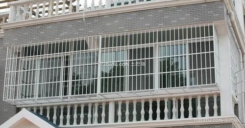露天阳台防盗窗效果图