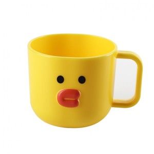 卡通儿童漱口杯安全无味摔不坏可爱幼儿宝宝洗漱杯牙缸1个装