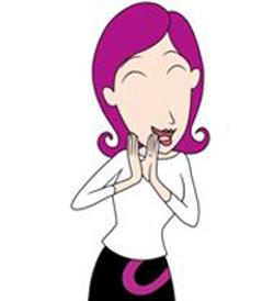 爱漂亮,崇拜妈妈,爱发嗲,口头语是