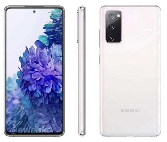 三星galaxy s20 fe 5g官方渲染图曝光 配色很是养眼