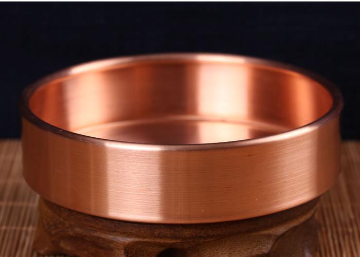 修盘铜红黄铜修曼扎盘光滑大盘铜修盘红铜黄铜小号