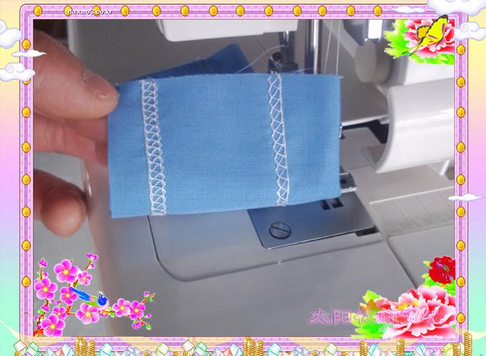 家用双针绷缝机蜻蜓df858弹性针织布料必备